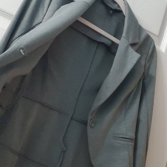 Grey soft blazer - Picture 3 of 4